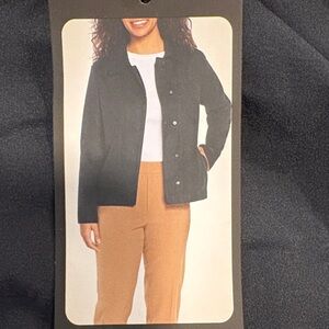 Banana Republic Black Utility Jacket